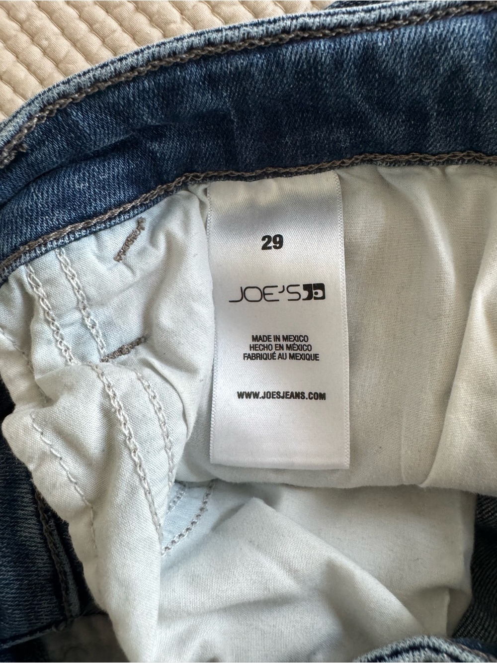 Joe’s Wide Leg Raw Hem Jean size 29 - Picture 6 of 7